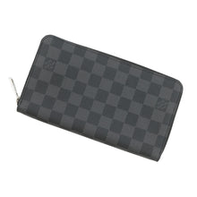 将图像加载到图库查看器中,LOUIS VUITTON Zippy Organizer NoirN63077 Damier Graphite