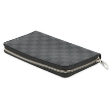 将图像加载到图库查看器中,LOUIS VUITTON Zippy Organizer NoirN63077 Damier Graphite