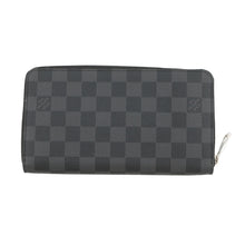 将图像加载到图库查看器中,LOUIS VUITTON Zippy Organizer NoirN63077 Damier Graphite
