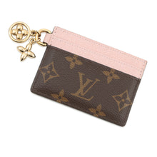 将图像加载到图库查看器中,LOUIS VUITTON Card Case Porto Carte LV Bag Charm Rose BallerineM82739 Monogram