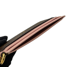将图像加载到图库查看器中,LOUIS VUITTON Card Case Porto Carte LV Bag Charm Rose BallerineM82739 Monogram