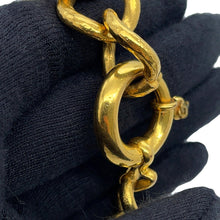 将图像加载到图库查看器中,CHANEL Gripoa CC Logo Necklace Metal color Stone