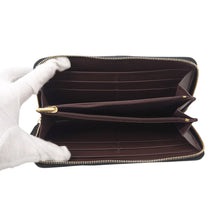 将图像加载到图库查看器中,CHANEL Matelasse Classic Long Zip Wallet BlackA50097 Caviar Leather