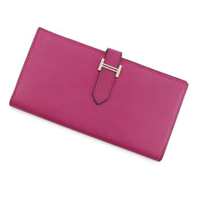 Load image into Gallery viewer, HERMES Beansufla Rose Purple Epsom