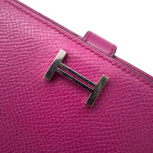 Load image into Gallery viewer, HERMES Beansufla Rose Purple Epsom