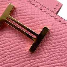 Load image into Gallery viewer, HERMES Beansufla Rose Confetti Epsom