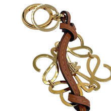 Load image into Gallery viewer, LOEWE Anagram Key Ring TanC821232X01 Calf Leather