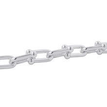 Load image into Gallery viewer, TIFFANY&Co. Hardware Large Link Bracelet Size Large SV925