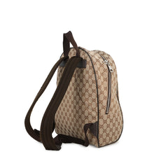 将图像加载到图库查看器中,GUCCI GG Canvas Backpack Beige/Brown449906 493075 GG Canvas Leather