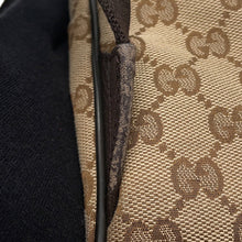 Load image into Gallery viewer, GUCCI GG Canvas Backpack Beige/Brown449906 493075 GG Canvas Leather