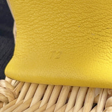 Load image into Gallery viewer, HERMES Medor Picnic Bangle Size T2 Lime Swift Leather Rattan