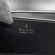 将图像加载到图库查看器中,GUCCI GG Marmont Small Shoulder Bag Black446744 Leather Size Small