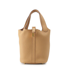 Load image into Gallery viewer, HERMES Picotin Lock Biscuit Taurillon Clemence Size PM