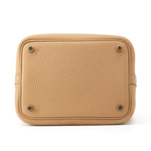 将图像加载到图库查看器中,HERMES Picotin Lock Biscuit Taurillon Clemence Size PM