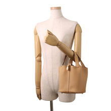 将图像加载到图库查看器中,HERMES Picotin Lock Biscuit Taurillon Clemence Size PM