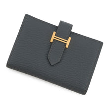 将图像加载到图库查看器中,HERMES Bearn Mini Coin purse included Grimist Chevre Myzore Goatskin