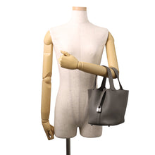Load image into Gallery viewer, HERMES Picotin Lock Gris Meyer Taurillon Clemence Size PM