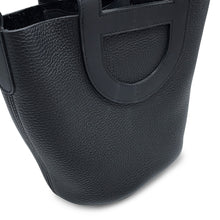 将图像加载到图库查看器中,HERMES in-the-loop Tote Bag Black Taurillon Clemence Swift Leather Size 18