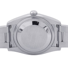 将图像加载到图库查看器中,ROLEX Oyster Perpetual W36mm Stainless Steel Blue Dial116000