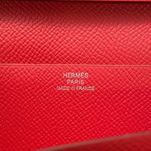 将图像加载到图库查看器中,HERMES Beansufla Rouge Tomate Epsom