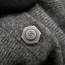 将图像加载到图库查看器中,CHANEL Knit dress Size 36 GrayP59321 Cashmere100%