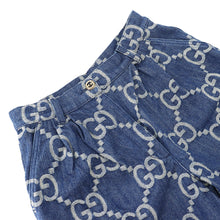 Load image into Gallery viewer, GUCCI GGDenim Shorts Size 42 Blue678807 Cotton100%
