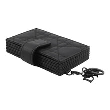 将图像加载到图库查看器中,Dior Lady Dior Jasmine Card Case BlackS0074OVRB Lambskin