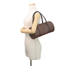 将图像加载到图库查看器中,LOUIS VUITTON Papillon RedN51303 Damier Ebene Canvas Size 30