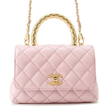 Load image into Gallery viewer, CHANEL Coco handle PinkAS2215 Lambskin Size XXS