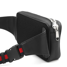将图像加载到图库查看器中,GUCCI Crossbody Bag Black/Gray/Red474293 GG Supreme