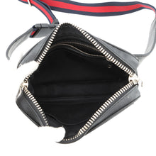 将图像加载到图库查看器中,GUCCI Crossbody Bag Black/Gray/Red474293 GG Supreme