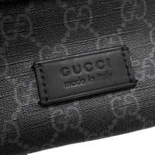 将图像加载到图库查看器中,GUCCI Crossbody Bag Black/Gray/Red474293 GG Supreme