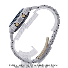 将图像加载到图库查看器中,CASIO G-SHOCK Full Metal 5000 Series 50th Anniversary Model W43.2mm Stainless Steel Blue/Gold DialGMW-B5000SS-2JR