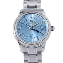 Load image into Gallery viewer, SEIKO Grand Seiko Mechanical GMT 25th Anniversary Limited Edition W39.5mm Stainless Steel Sky Blue DialSBGM253