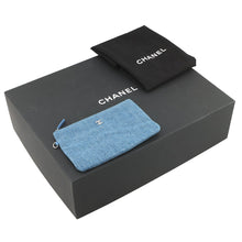 将图像加载到图库查看器中,CHANEL CHANEL 22 Glitter Patchwork Chain Handbag Blue/PinkAS3261 Denim Size Small