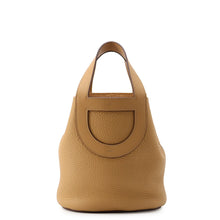 将图像加载到图库查看器中,HERMES in-the-loop Tote Bag Biscuit Taurillon Clemence Swift Leather Size 18