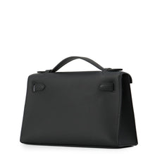 Load image into Gallery viewer, HERMES PochetteKelly Black Swift Leather