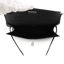 Load image into Gallery viewer, HERMES PochetteKelly Black Swift Leather