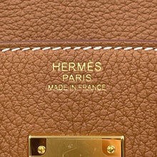 Load image into Gallery viewer, HERMES Birkin Gold Togo Leather Size 30