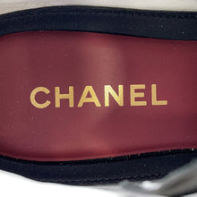 Load image into Gallery viewer, CHANEL CC Logo Sneakers Black/WhiteG47274 Leather suede Size 38