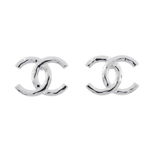 将图像加载到图库查看器中,CHANEL CC Logo Earrings SilverABH287 Metal