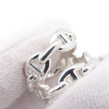 Load image into Gallery viewer, HERMES Chaine d'Ancre Double Row Ring Size 52/#12 SV925