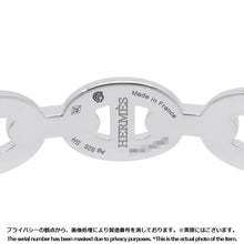 将图像加载到图库查看器中,HERMES Chaine d'Ancre Bangle Size SH SV925