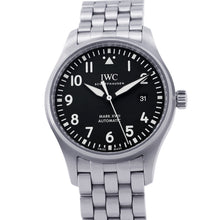 Load image into Gallery viewer, IWC Pilot's Watch Mark XVIII W40mm Stainless Steel Black DialIW327015