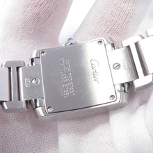 将图像加载到图库查看器中,CARTIER Tank Francaise SM H25mm×W20mm Stainless Steel Ivory DialW51008Q3