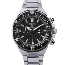 Load image into Gallery viewer, SEIKO Prospex Diver Scuba TransOcean W46.5mm Stainless Steel Black DialSBEC001