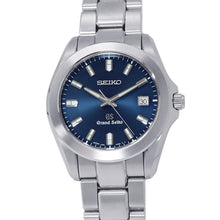 将图像加载到图库查看器中,SEIKO Grand SEIKO W36mm Stainless Steel Blue DialSBGF019