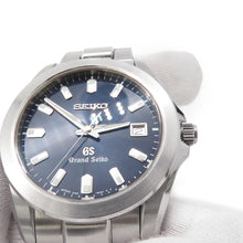 将图像加载到图库查看器中,SEIKO Grand SEIKO W36mm Stainless Steel Blue DialSBGF019