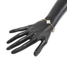 将图像加载到图库查看器中,Van Cleef & Arpels Vintage Alhambra 5 Motif BraceletVCARA41800 18K Yellow Gold