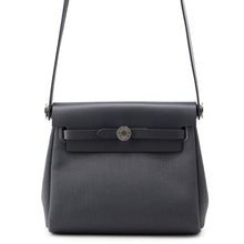 将图像加载到图库查看器中,HERMES Herbag zip Ardoise Toile Military Vache Hunter Leather Size Mini